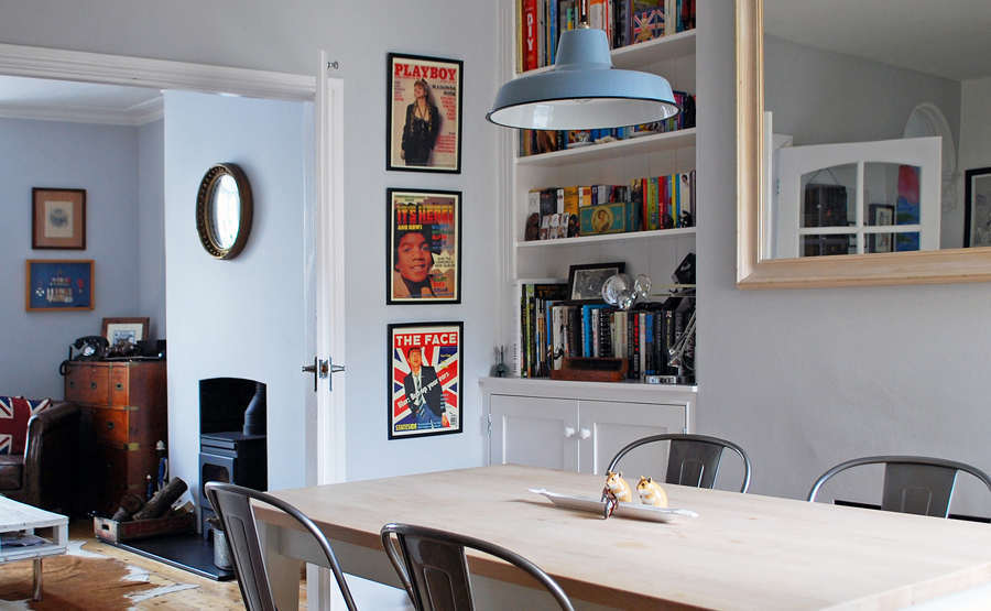 House tour - salvaged style in Bedminster | These Four Walls blog