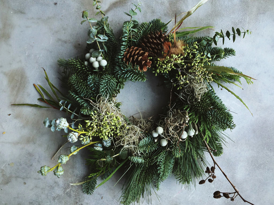 'The Sawyer' | A rustic wreath | These Four Walls