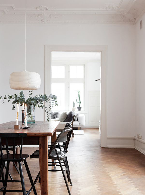 Scandinavian dining room inspiration | These Four Walls blog