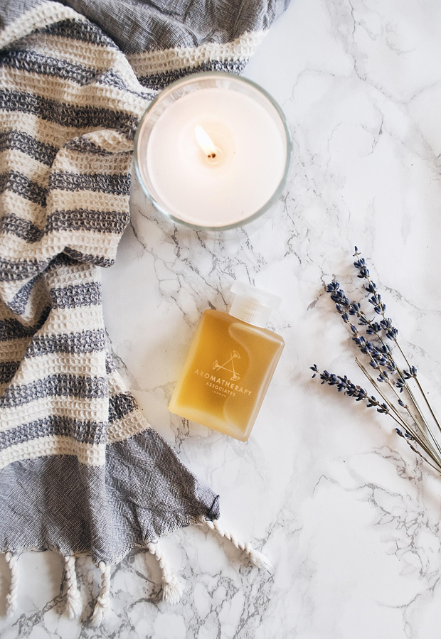 Review | Aromatherapy Associates 'Deep Relax' bath oil | These Four Walls blog