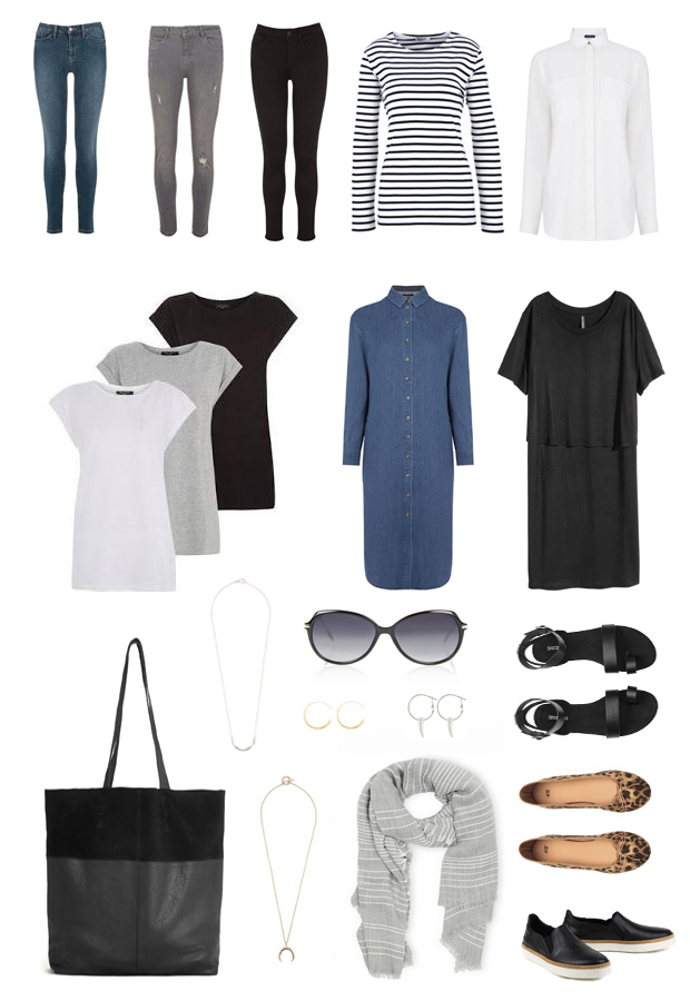 Packing a capsule wardrobe | These Four Walls blog