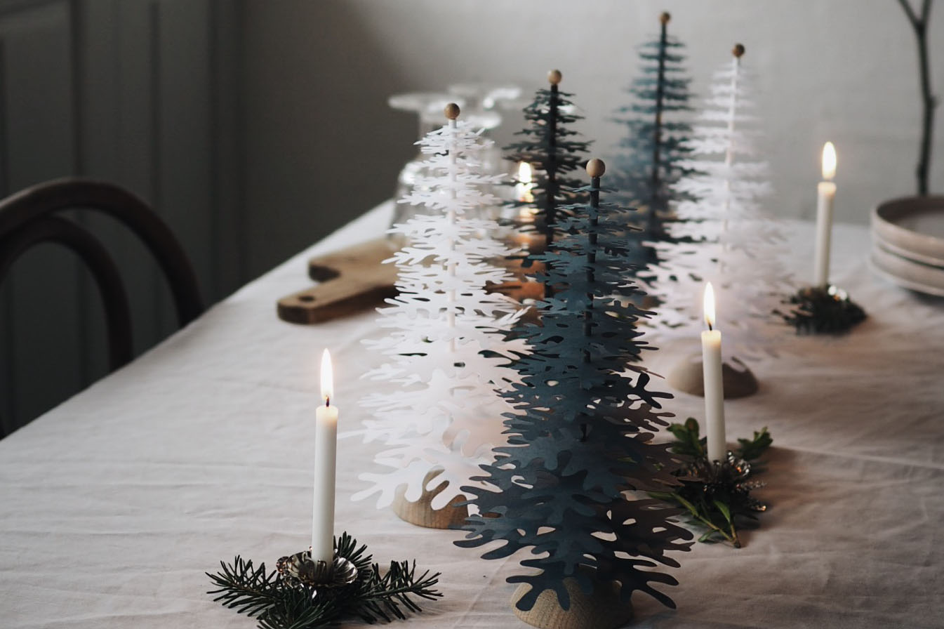 3D paper Christmas decorations from Fabulous Goose | These Four Walls blog