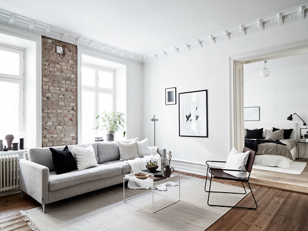 Home tour | A texture-filled Gothenburg apartment | These Four Walls