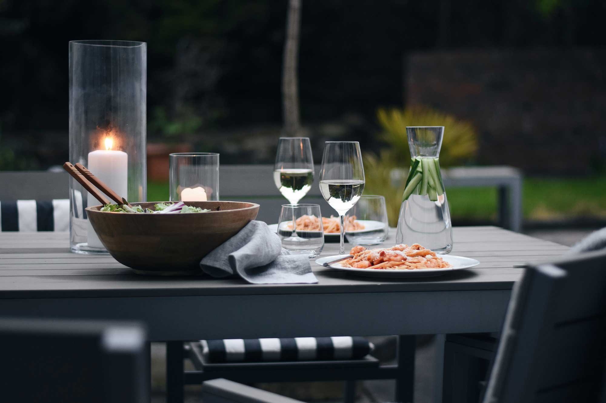 Alfresco summer dining with The White Company | These Four Walls blog