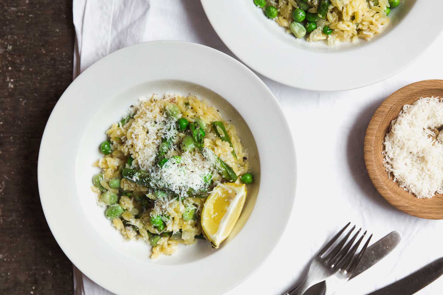 Recipe - spring orzotto | These Four Walls blog