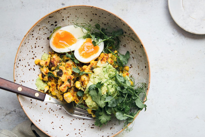 Recipe - chilli sweetcorn fritters | These Four Walls blog