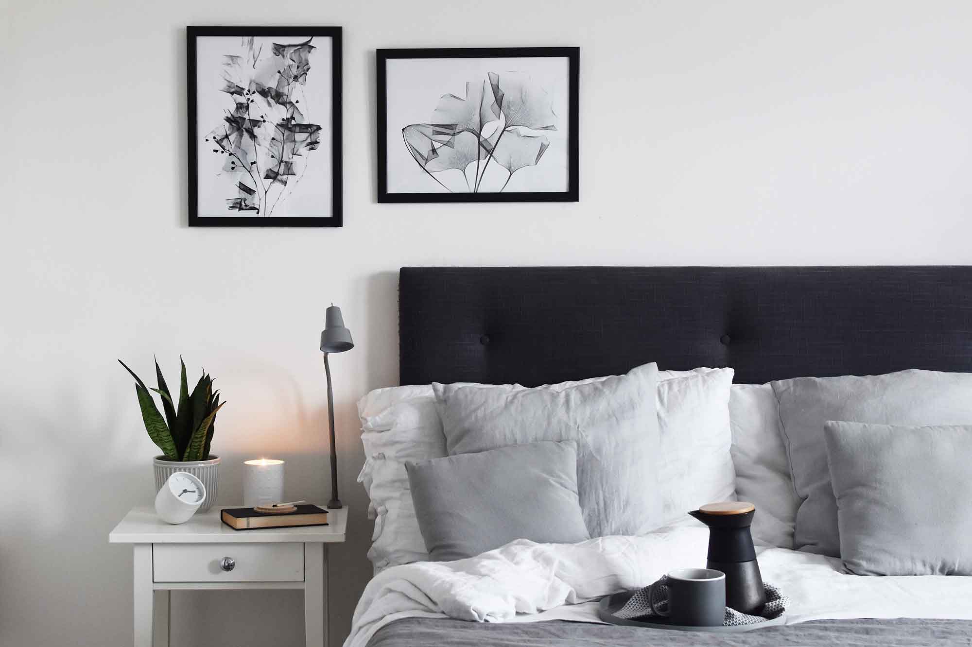 A bedroom wall-art refresh | These Four Walls blog