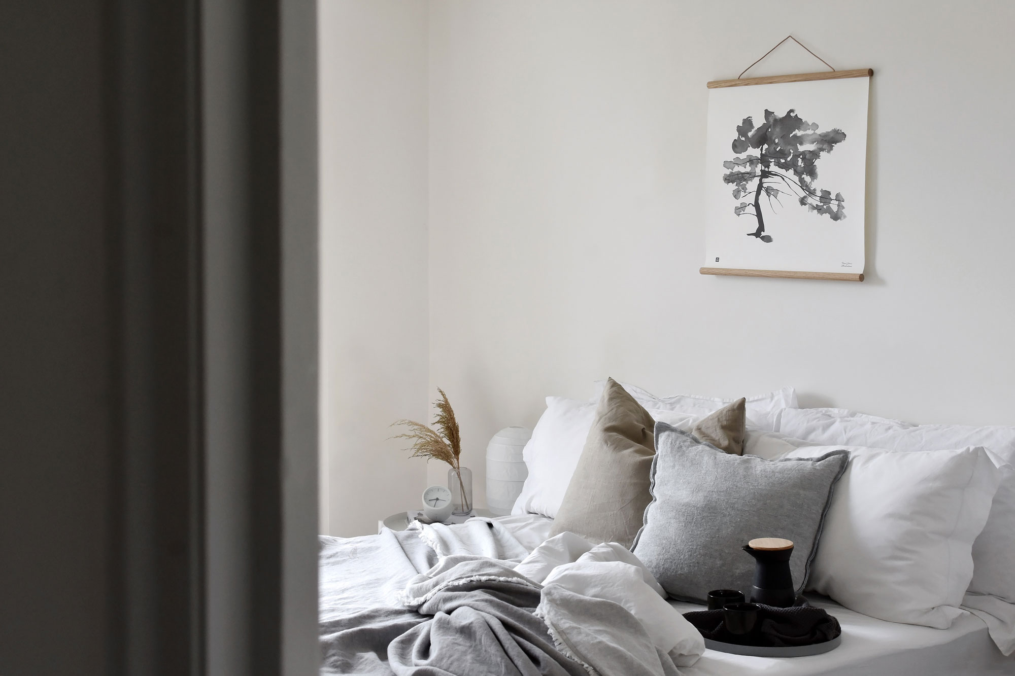 A guest bedroom wall-art update with NØRDIK | These Four Walls blog