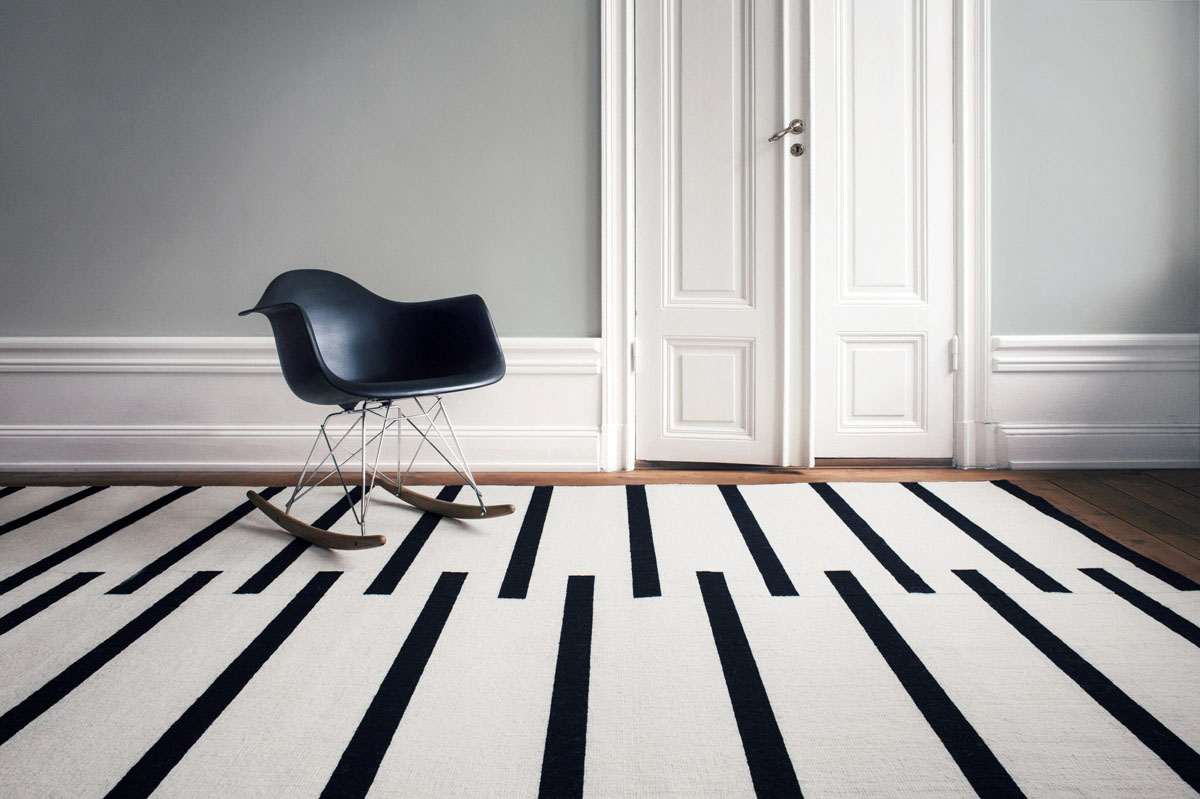 15 of the best minimalist monochrome rugs | These Four Walls blog