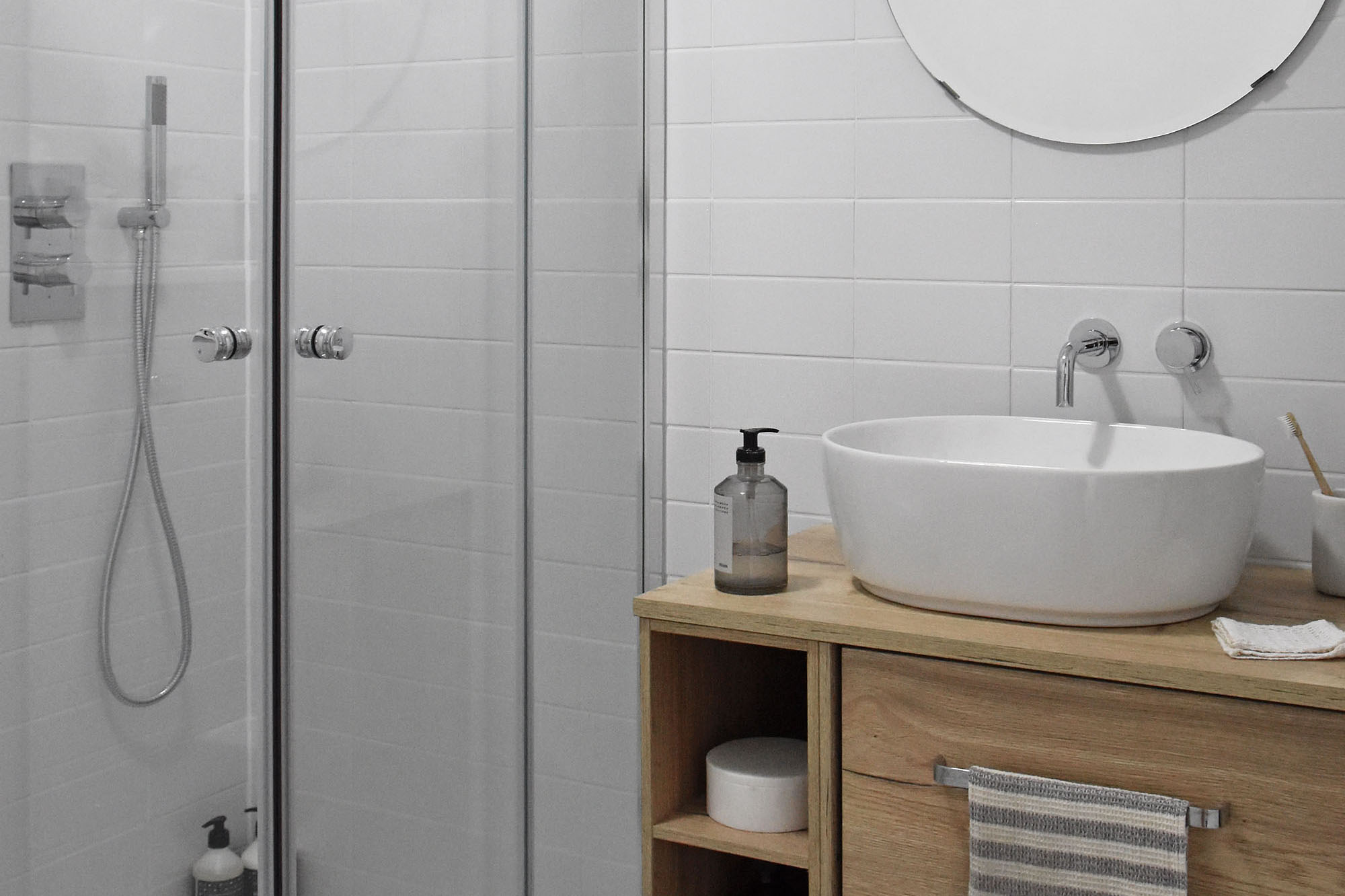 Transforming our small bathroom - the reveal | These Four Walls blog