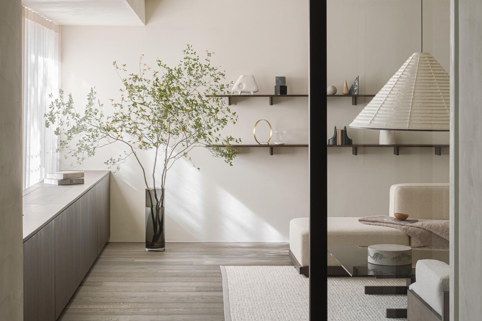 Home tour - soft minimalism & dark, earthy tones in Tokyo | These Four Walls blog