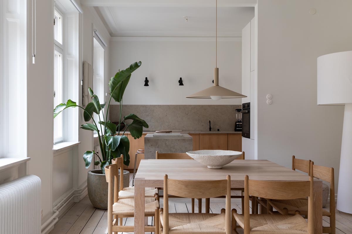 Home tour - a minimalist Japandi apartment in Stockholm | These Four Walls blog